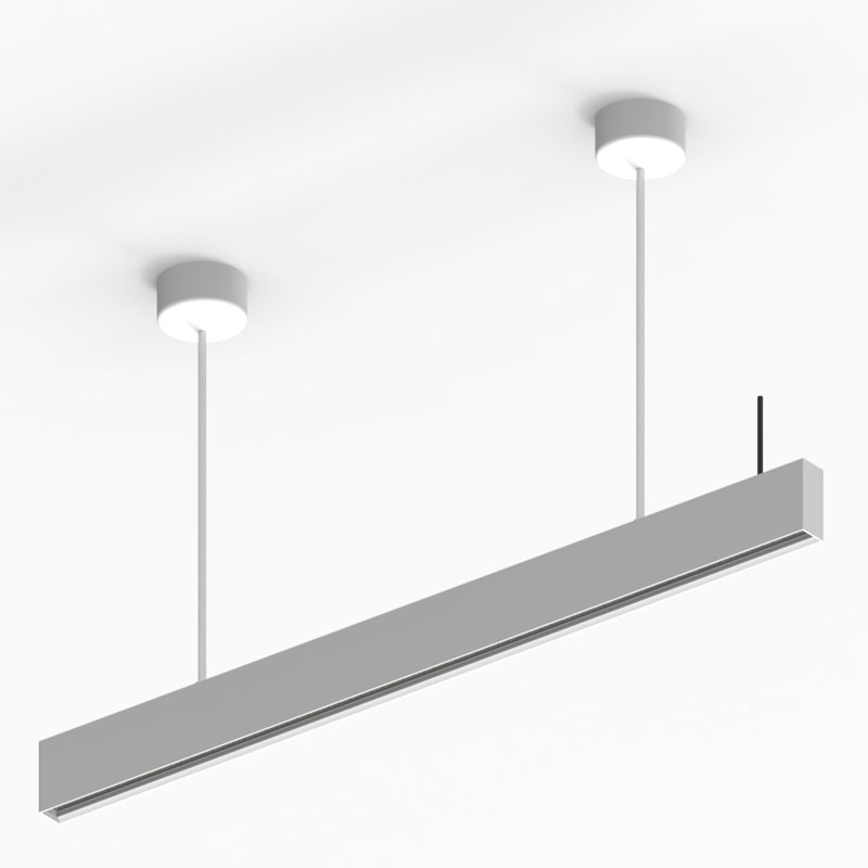 Anti-glare UGR<16 linkable solution without screws LED linear light for office classroom shopping mall fashion shop